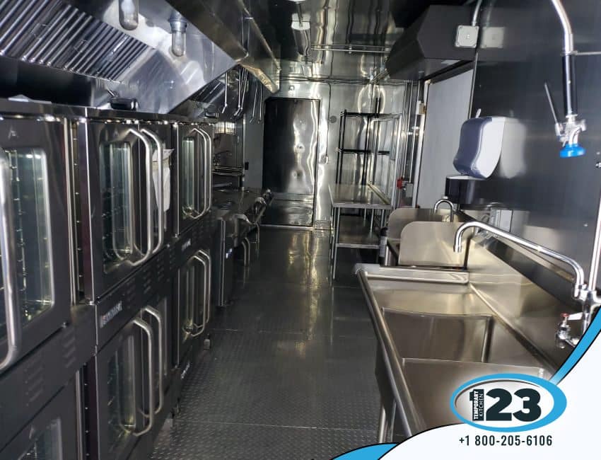 26ft Military Bulk Kitchen: equipment reference