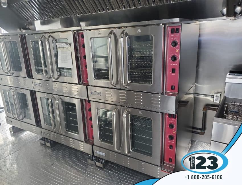 26ft Military Bulk Kitchen: equipment reference