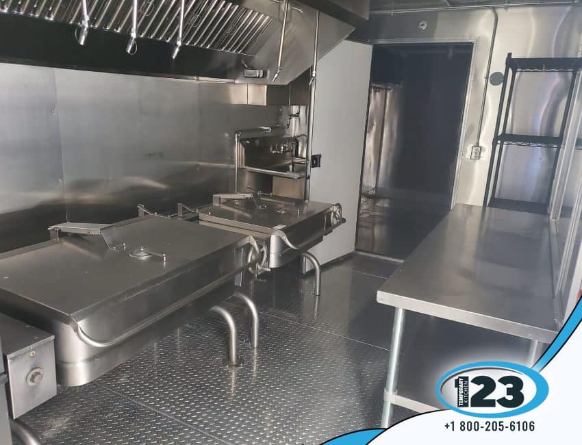 26ft Military Bulk Kitchen: equipment reference